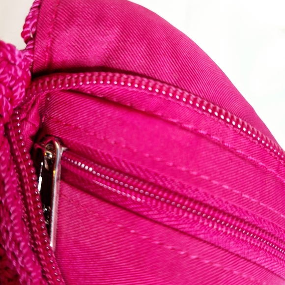 NWT The Sak brand " The Palm Springs Cross Body" bohemian core crocheted bag. - Picture 8 of 11